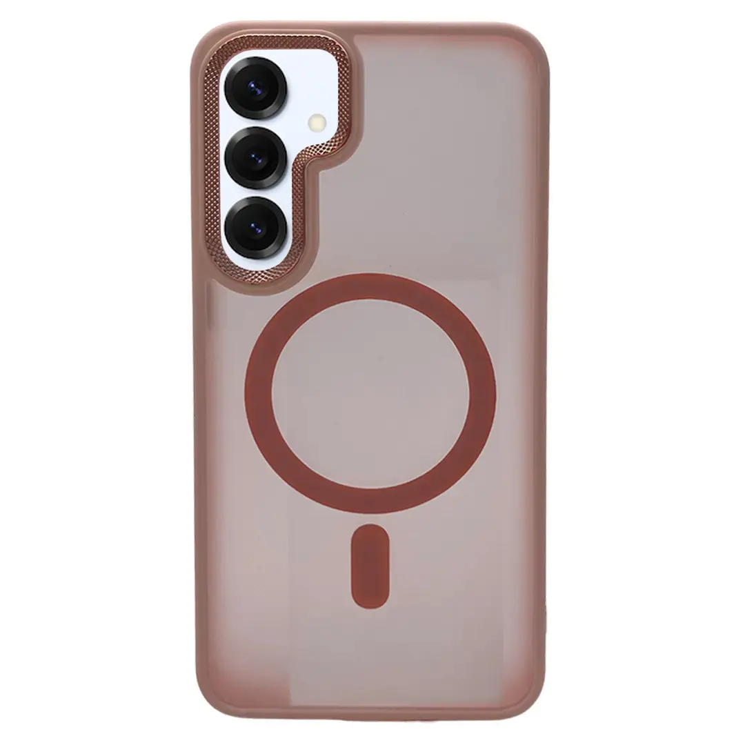 Samsung Galaxy S25/S24 MagSafe Cam Smoke Twotone Eco Pink
